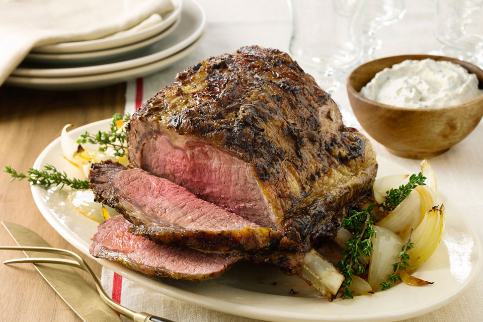 Curtis Stone | Prime Rib with Dijon and Whipped ...
